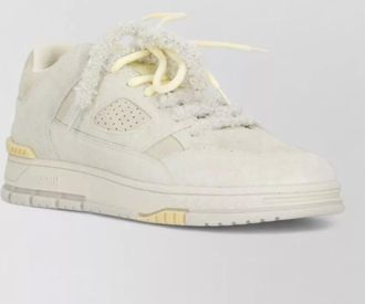 Axel Arigato suede low top sneakers round toe laces