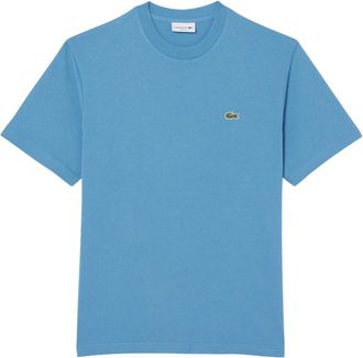 Lacoste T-shirt met klein logo - Heren - T-shirts - Blauw - S - Tops