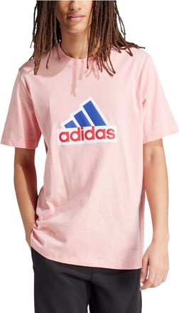 adidas Future Icons Badge of Sport T-shirt Asia Sizing Pink IS8342