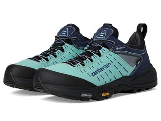 Zamberlan Circe Low GTX WNS Womens Climbing Shoes Light Blue/Navy : EU 42 (US Womens 9.5) B - Medium, Suede