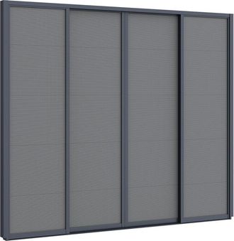 Kees Smit Zonwerende schuifdeuren 235x300cm t.b.v. Cedrino Pergola