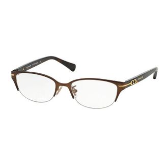 Coach HC5058 9199 Satin Dark Brown/Dark Havana 49mm