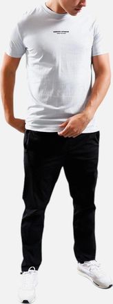 Weekend Offender Mens Weekend Offender Mens T Shirts Pelee Crew Neck Summer Tee - White - Size: 44