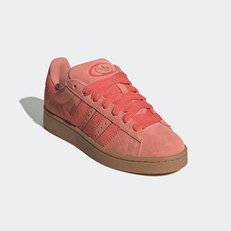 adidas Sneaker ADIDAS ORIGINALS CAMPUS 00S, Damen, Gr. 38,5, rosa (wonder clay, preloved scarlet, gold metallic), Leder, Schuhe Sneaker