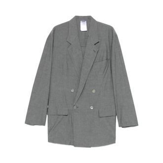 Magliano Blazers, male, Gray, Size: S Flaccidona Reloaded Jacket