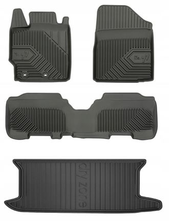 OEM Juego 77 De Alfombrillas Para Toyota Yaris 2 Hatchback 2005-2011 5 Puertas