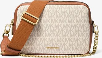 Michael Kors Bryant Medium Signature Logo Camera Crossbody Bag