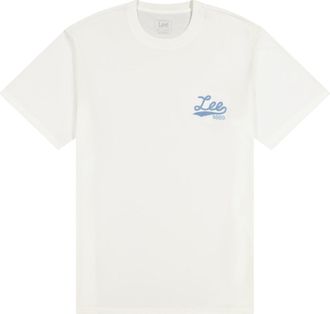 Lee T-Shirt LEE Lee T-Shirt Lee Stitch, Herren, Gr. L, wei&szlig;, Obermaterial: 100% Baumwolle CO., Shirts T-Shirt