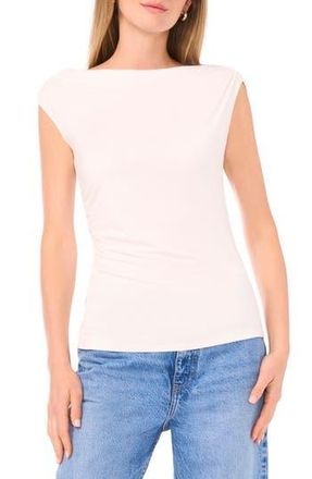 Halogen Cowl Neck Sleeveless Top in New Ivory at Nordstrom Rack, Size X-Small