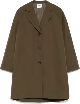 Aspesi Cappotto impermeabile - Verde