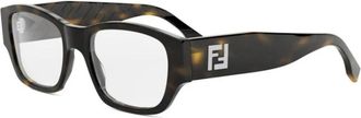Fendi Fe 50123I - unisex - Brillen - Bruin - 53 MM - Accessoires