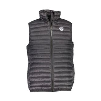 North Sails Black Polyamide Sleek Men Jacket