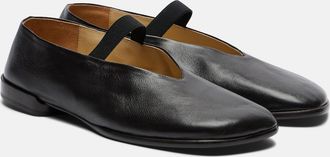 Christophe Lemaire Glove leather ballet flats