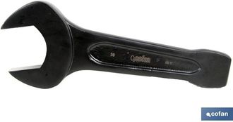 cofan Llave Fija De Golpe M-105, Llave De Golpe Negra Fija Una Boca. Medidas Desde Sw 24 Hasta Sw 120. Para Montajes Especialmente Dif&iacute;ciles Y Con Altas Exi