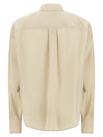 Brunello Cucinelli Womens Beige Cotton Blouse