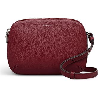 Radley London Dukes Place Medium Ziptop Crossbody Bag in Carmine at Nordstrom