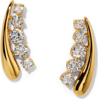 Nadri Phenom Ear Climbers in Gold at Nordstrom