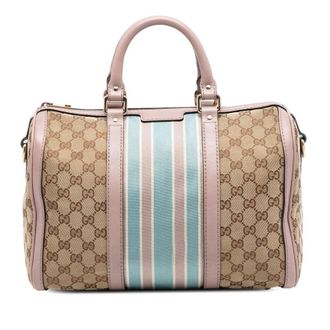 Gucci Pre-owned Gucci Medium GG Canvas Web Joy Boston Bag Ladies QWN5EPOS953QAA6N