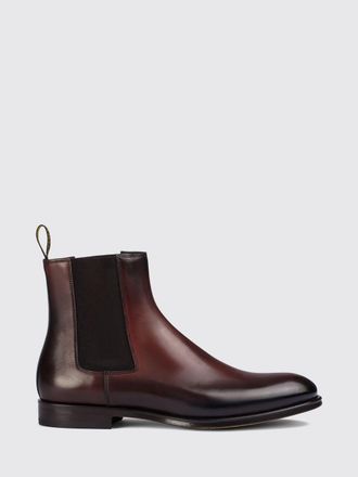 Doucal's Stivaletti Chelsea in pelle di vitello liscia con suola in cuoio