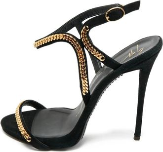 Giuseppe Zanotti Sandali Coline con decorazione - Nero