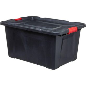 5five Simply Smart Store N Box 100l Caja De Pl&aacute;stico Negro - 5five