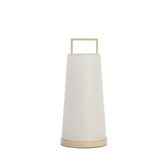 Light & Living Light & Living - L&aacute;mpara De Mesa - Fyon - Beige - Textil