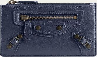 Balenciaga Le City Arena Leather Card Holder