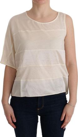 Costume National Asymmetric Top Womens Blouse
