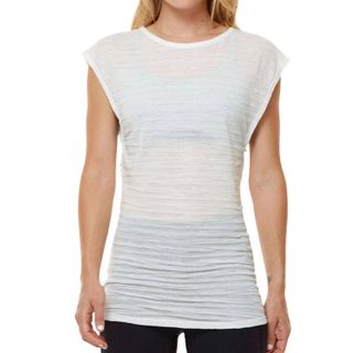 Shape Active Twist Athletic Tank Top In Winter White