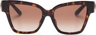 Dolce & Gabbana Eyewear Occhiali da sole a farfalla - Marrone