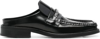 Martine Rose Mules con punta quadrata - Nero