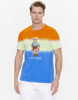 Polo Ralph Lauren Mens Polo Bear Tye Dye T-Shirt Multiple Colors Clothing > & T-Shirts