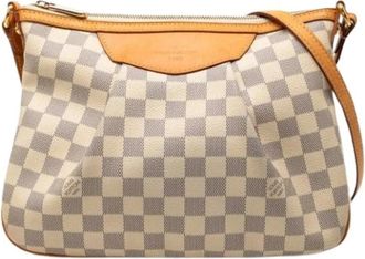 Louis Vuitton Pre-owned Cross Body Bags, female, White, Size: ONE SIZE Pre-owned Vintage Shoulder Bag