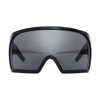 Rick Owens Sunglasses, unisex, Black, Size: ONE SIZE Black Sunglasses Kriester Style