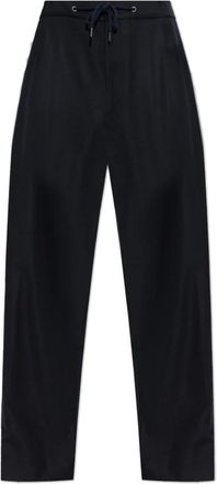 Giorgio Armani Broeken, Heren, Blauw, L, Kasjmier, Cashmere Broeken