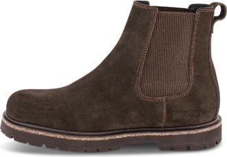 Birkenstock Schoenen, Heren, Bruin, 43 EU, Su&egrave;de, Highwood Slip On Regular Fit
