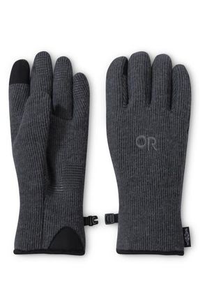 Outdoor Research Flurry Sensor Gloves in Charcoal at Nordstrom, Size X-Large