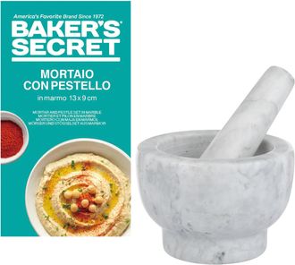 Baker's Secret Mortaio con pestello in marmo Bakers Secret