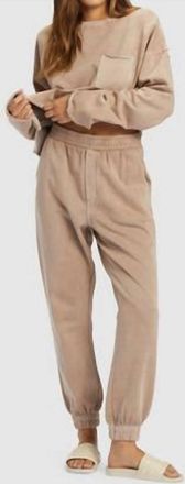 Roxy Doheny Jogger In Root Beer