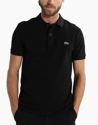 Lacoste Mens Lacoste L1212 Mens Polo Shirts Collared Classic Fit Top Summer Sports Golf Tee - Green - Size: Regular/36