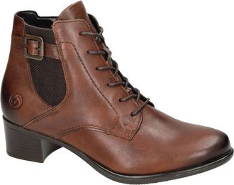 Remonte R5179 Veter-enkellaars - Dames - Schoenen - Bruin - Maat: 41 EU Zijde