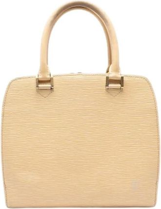 Louis Vuitton Pre-owned Pont Neuf PM - Dames - Vintage Handtas - Beige - ONE Size - Leer - Vintage