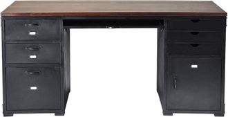 Maisons du monde Escritorio de madera de mango y metal An. 165 cm