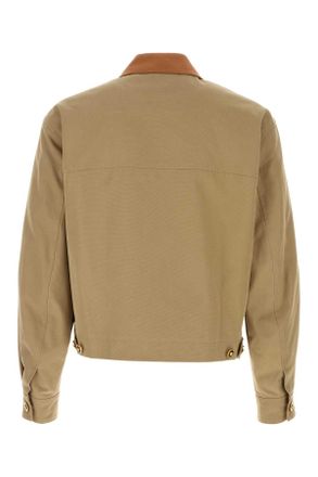 Versace 10222441a16802 1km00 Warmbeige Giubbini Jacket