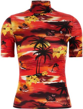 Coperni Printed Stretch Viscose Coperni X Disney T Shirt