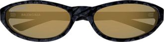 Balenciaga Sunglasses, unisex, Black, Size: 59 MM Everyday Sunglasses