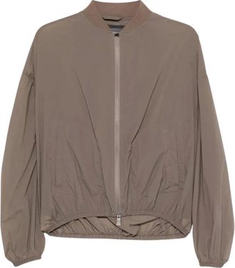 Herno Polyamide Bomberjack - Dames - Jassen - Bruin - Maat: M Polyamide
