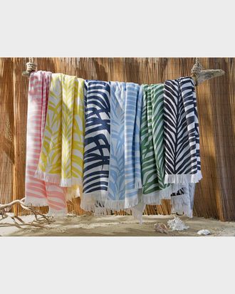 Matouk Zebra Palm Beach Towel