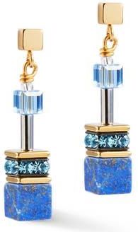Coeur de Lion Geocube Iconic Precious Earrings in Blue at Nordstrom