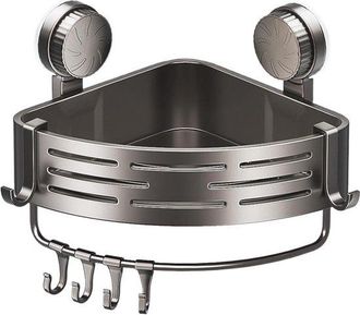 OEM Organizador De Ba&ntilde;o, Soporte Para Ducha Con Ventosa, No Requiere Taladrar, Montaje En Pared, Para Ba&ntilde;o, Cocina Y Sala De Estar (1 Pieza, Gris)